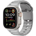 Dây đồng hồ silicone đa lỗ hai màu một đinh, dành cho Apple Watch 46mm / 49mm / 45mm / 44mm