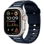 Dây đồng hồ silicone đa lỗ hai màu một đinh, dành cho Apple Watch 46mm / 49mm / 45mm / 44mm