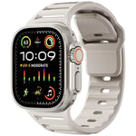 Dây đồng hồ silicone đa lỗ hai màu một đinh, dành cho Apple Watch 46mm / 49mm / 45mm / 44mm