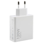Sạc nhanh USB 120W kèm cáp USB dài 1m sang Type-C, 120W