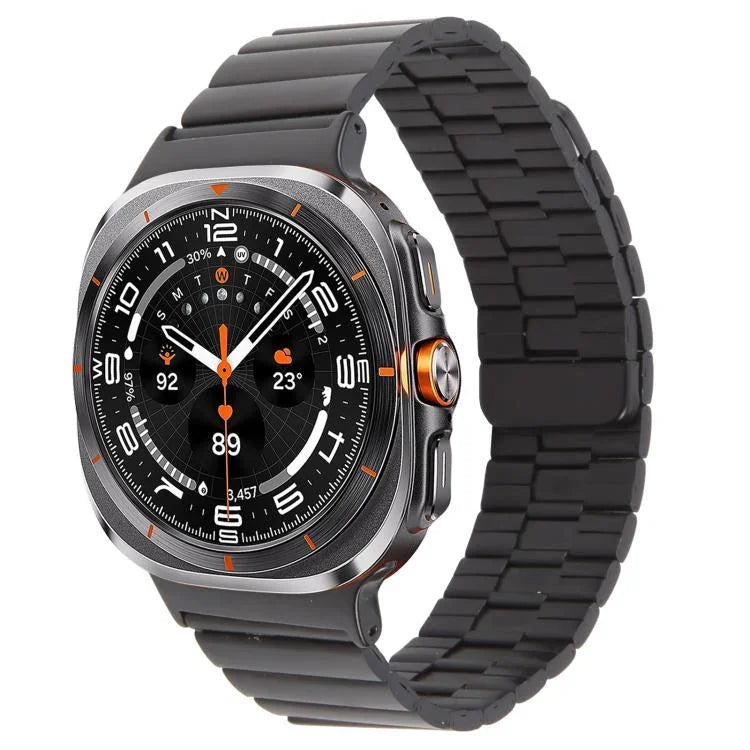 Dây đồng hồ thép không gỉ tre từ tính, Dành cho Samsung Galaxy Watch Ultra 47mm / Ultra 2025