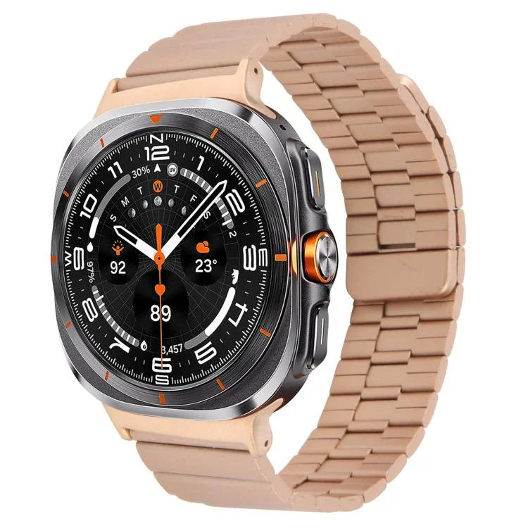 Dây đồng hồ thép không gỉ tre từ tính, Dành cho Samsung Galaxy Watch Ultra 47mm / Ultra 2025