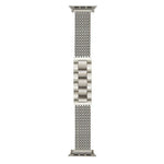 Dây đồng hồ thép không gỉ 6 mắt xích, dành cho Apple Watch 46mm / 49mm / 45mm / 44mm, dành cho Apple Watch 42mm / 41mm / 40mm / 38mm