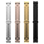 Dây đồng hồ thép không gỉ hình chữ H nút nhấn tháo nhanh, Dành cho Samsung Galaxy Watch 7 / 6 / 5 / 4