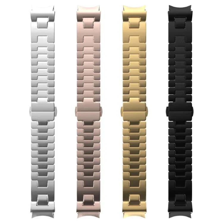 Dây đồng hồ thép không gỉ hình chữ H nút nhấn tháo nhanh, Dành cho Samsung Galaxy Watch 7 / 6 / 5 / 4
