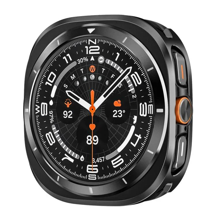Ốp bảo vệ đồng hồ hợp kim nhôm PC, Dành cho Samsung Galaxy Watch Ultra 47mm / Ultra 2025