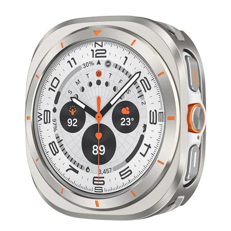Aluminum Alloy Metal PC Watch Protective Cover, For Samsung Galaxy Watch Ultra 47mm / Ultra 2025