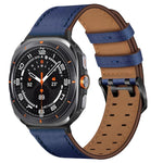 Dây đồng hồ da thật khóa đôi, Dành cho Samsung Galaxy Watch Ultra / Ultra 2025, Dành cho Samsung Galaxy Watch8 / Watch8 Classic
