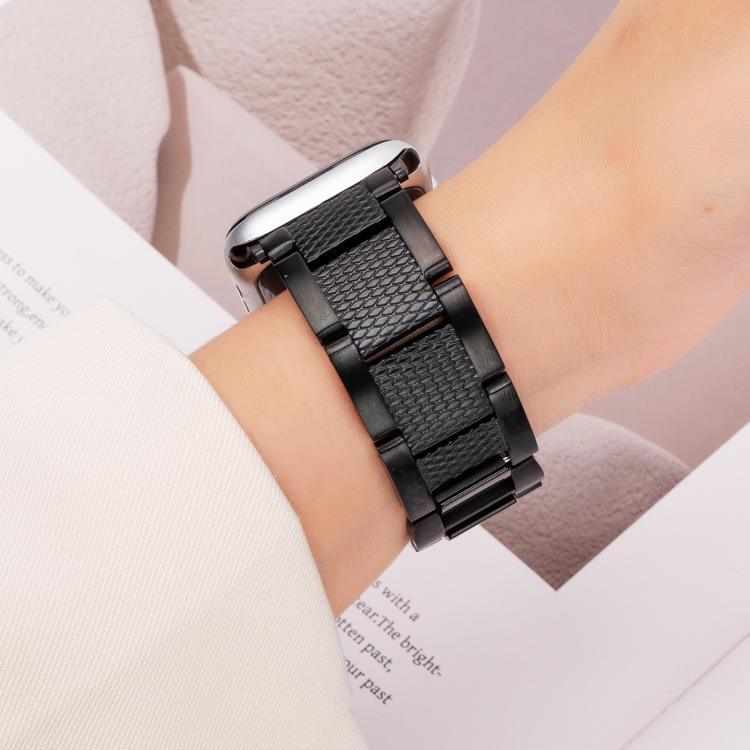 Dây đồng hồ thép không gỉ 3 hạt chỉ sóng, dành cho Apple Watch 46mm / 49mm / 45mm / 44mm, dành cho Apple Watch 42mm / 41mm / 40mm / 38mm