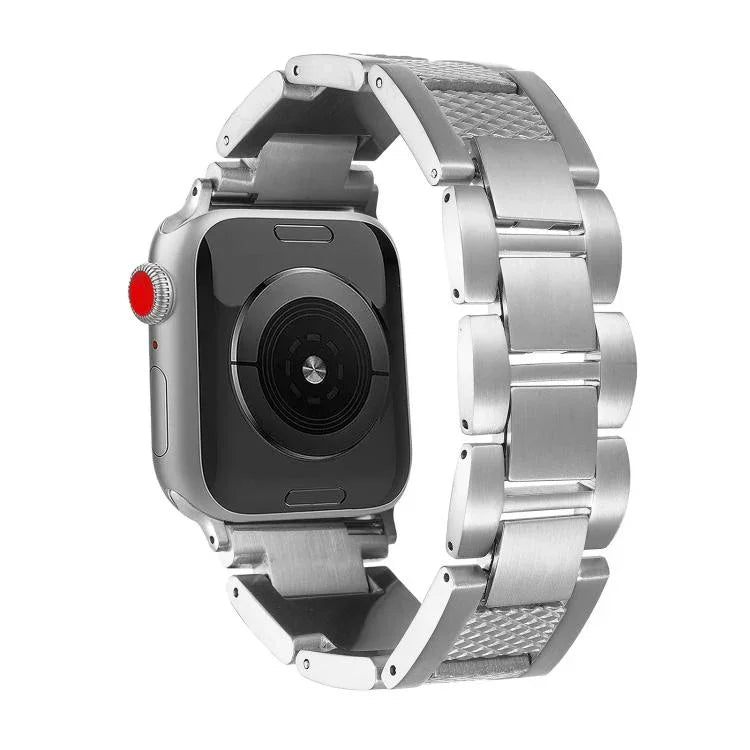 Dây đồng hồ thép không gỉ 3 hạt chỉ sóng, dành cho Apple Watch 46mm / 49mm / 45mm / 44mm, dành cho Apple Watch 42mm / 41mm / 40mm / 38mm