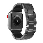Dây đồng hồ thép không gỉ 3 hạt chỉ sóng, dành cho Apple Watch 46mm / 49mm / 45mm / 44mm, dành cho Apple Watch 42mm / 41mm / 40mm / 38mm