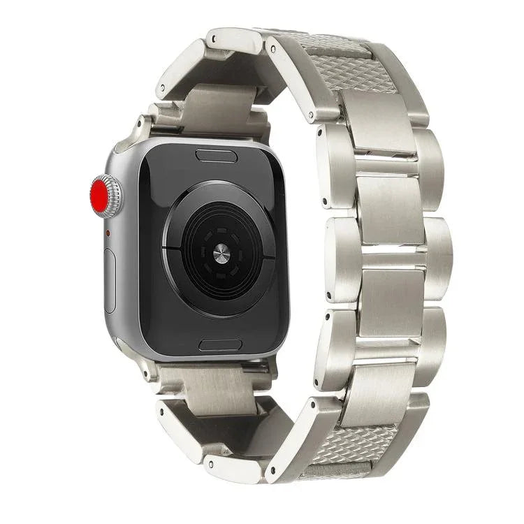 Dây đồng hồ thép không gỉ 3 hạt chỉ sóng, dành cho Apple Watch 46mm / 49mm / 45mm / 44mm, dành cho Apple Watch 42mm / 41mm / 40mm / 38mm