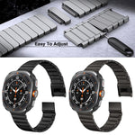 Bamboo Norman Buckle Stainless Steel Watch Band, For Samsung Galaxy Watch Ultra 47mm / Ultra 2025