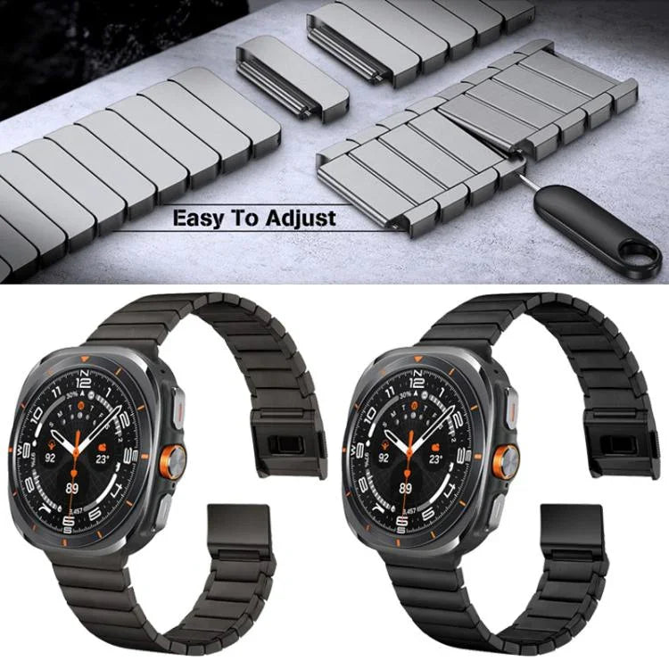 Dây đồng hồ hợp kim titan khóa Norman tre, Dành cho Samsung Galaxy Watch Ultra 47mm / Ultra 2025