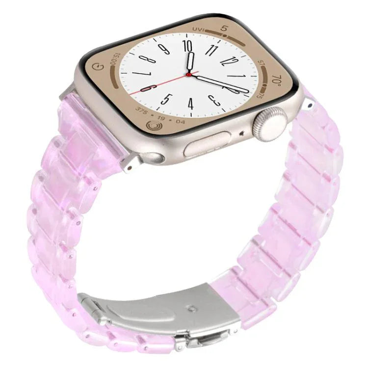 Dây đồng hồ nhựa ba hạt hình thoi eo nhỏ, dành cho Apple Watch 46mm / 49mm / 45mm / 44mm, dành cho Apple Watch 42mm / 41mm / 40mm / 38mm