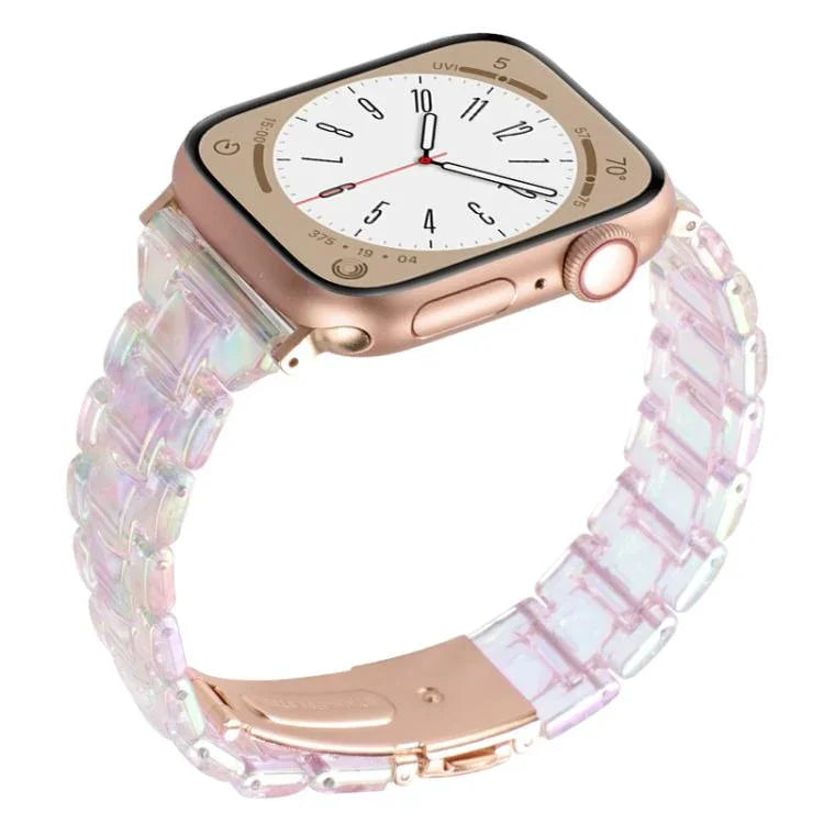 Dây đồng hồ nhựa ba hạt hình thoi eo nhỏ, dành cho Apple Watch 46mm / 49mm / 45mm / 44mm, dành cho Apple Watch 42mm / 41mm / 40mm / 38mm
