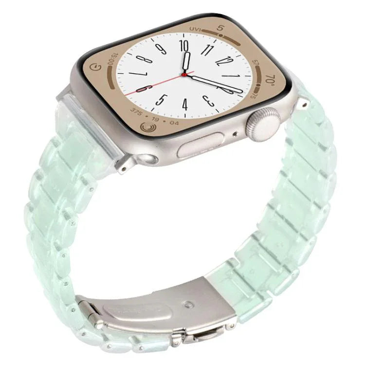 Dây đồng hồ nhựa ba hạt hình thoi eo nhỏ, dành cho Apple Watch 46mm / 49mm / 45mm / 44mm, dành cho Apple Watch 42mm / 41mm / 40mm / 38mm