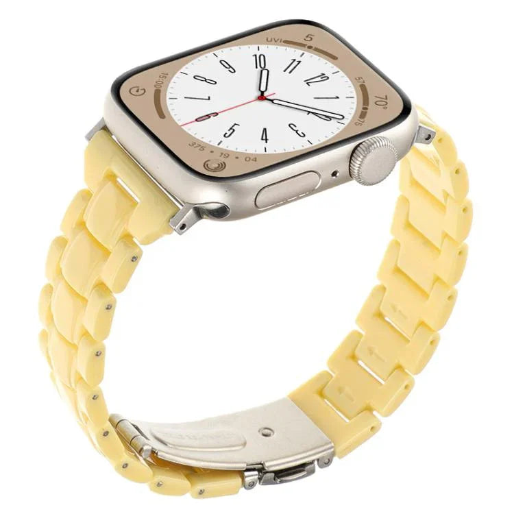 Dây đồng hồ nhựa ba hạt hình thoi eo nhỏ, dành cho Apple Watch 46mm / 49mm / 45mm / 44mm, dành cho Apple Watch 42mm / 41mm / 40mm / 38mm