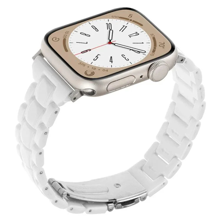 Dây đồng hồ nhựa ba hạt hình thoi eo nhỏ, dành cho Apple Watch 46mm / 49mm / 45mm / 44mm, dành cho Apple Watch 42mm / 41mm / 40mm / 38mm