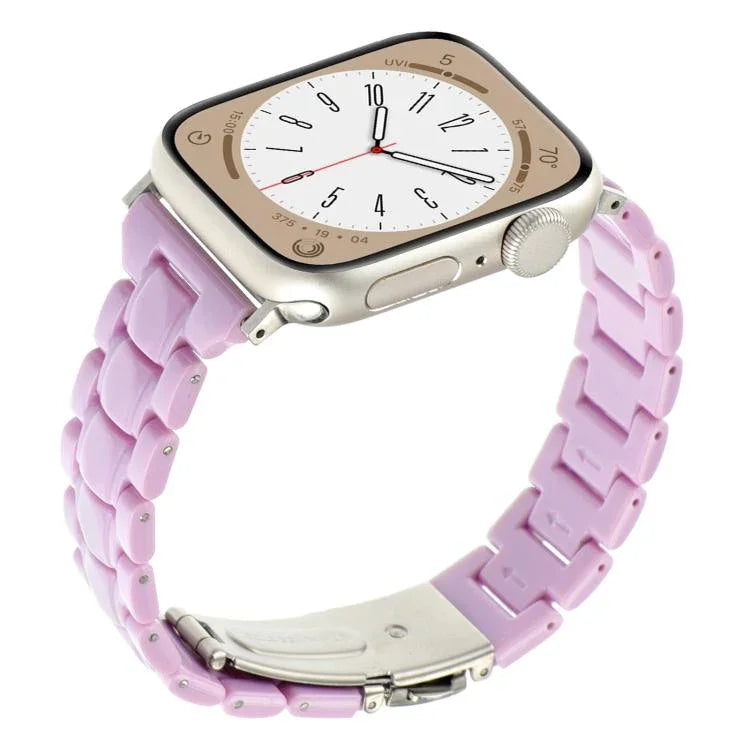 Dây đồng hồ nhựa ba hạt hình thoi eo nhỏ, dành cho Apple Watch 46mm / 49mm / 45mm / 44mm, dành cho Apple Watch 42mm / 41mm / 40mm / 38mm