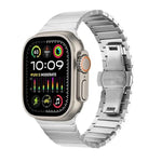 Dây đồng hồ hợp kim titan một hạt khóa bướm, dành cho Apple Watch 46mm / 49mm / 45mm / 44mm