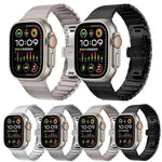Dây đồng hồ hợp kim titan một hạt khóa bướm, dành cho Apple Watch 46mm / 49mm / 45mm / 44mm