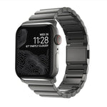 Dây đồng hồ thép không gỉ một hạt khóa Norman, dành cho Apple Watch 46mm / 49mm / 45mm / 44mm