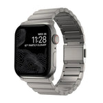 Dây đồng hồ thép không gỉ một hạt khóa Norman, dành cho Apple Watch 46mm / 49mm / 45mm / 44mm