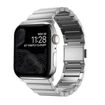Dây đồng hồ thép không gỉ một hạt khóa Norman, dành cho Apple Watch 46mm / 49mm / 45mm / 44mm