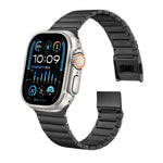 Dây đồng hồ titan nguyên chất khóa Norman tre, dành cho Apple Watch 46mm / 49mm / 45mm / 44mm