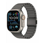 Dây đồng hồ titan nguyên chất khóa Norman tre, dành cho Apple Watch 46mm / 49mm / 45mm / 44mm