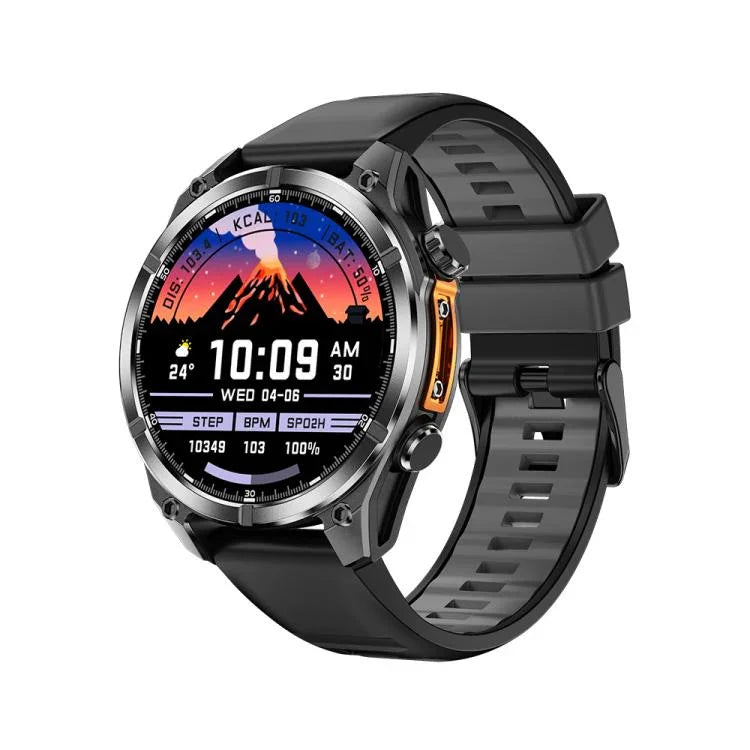 Đồng hồ thông minh thể thao dây silicone màn hình AMOLED 1.43 inch HD300, Hỗ trợ phát hiện oxy trong máu
