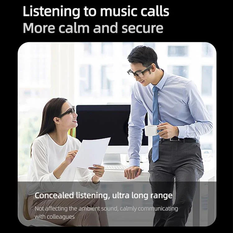 Kính Bluetooth âm thanh thông minh giảm tiếng ồn ENC E60, E60 (Đen), E60 (Trong suốt)