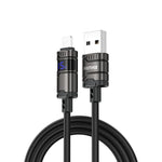 Dây cáp dữ liệu nylon bện REMAX C01-AL 3A USB sang 8 Pin, dài 1,2m, USB sang 8 Pin