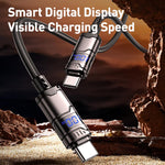 Dây cáp dữ liệu nylon bện REMAX C01-AL 3A USB sang 8 Pin, dài 1,2m, USB sang 8 Pin