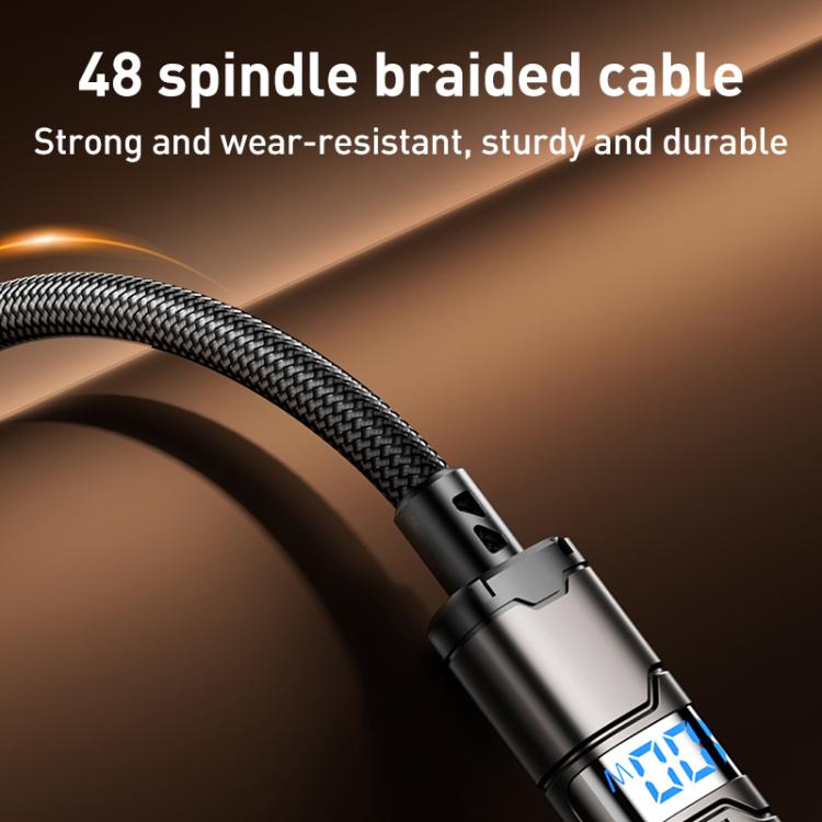 Dây cáp dữ liệu nylon bện REMAX C01-AL 3A USB sang 8 Pin, dài 1,2m, USB sang 8 Pin