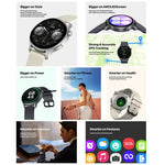 Đồng hồ thông minh Zeblaze Btalk 3 GPS màn hình AMOLED HD 1.43 inch, theo dõi sức khỏe và thể dục, hỗ trợ gọi Bluetooth
