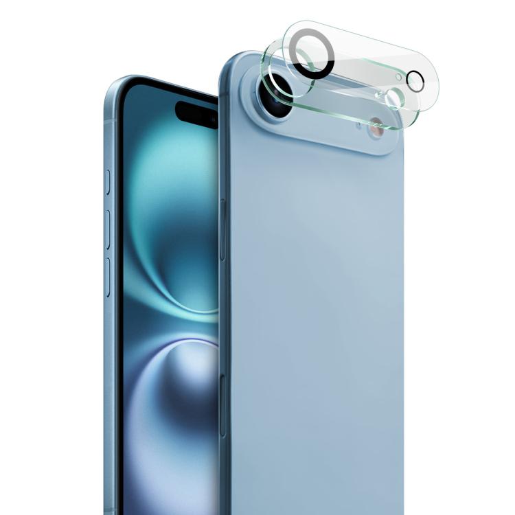 Miếng dán kính bảo vệ ống kính camera sau tích hợp độ nét cao IMAK, thiết kế mắt đen, dành cho iPhone 16e / 17e, iPhone 17 Pro Max, iPhone 17 Pro, iPhone 17, iPhone Air