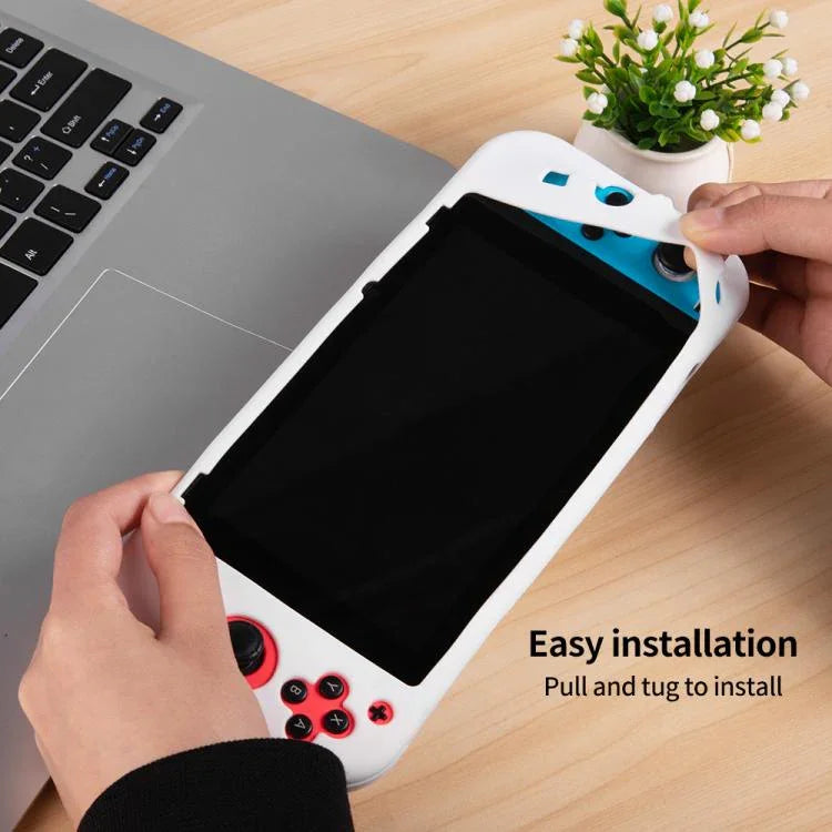 Ốp bảo vệ silicone màu trơn cho máy chơi game, dành cho Nintendo Switch