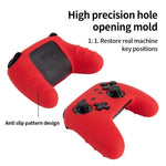 Ốp bảo vệ silicone màu trơn cho tay cầm chơi game, dành cho Nintendo Switch Pro