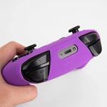 Ốp bảo vệ silicone màu trơn cho tay cầm chơi game, dành cho Nintendo Switch Pro