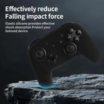 Ốp bảo vệ silicone màu trơn cho tay cầm chơi game, dành cho Nintendo Switch Pro