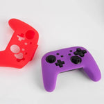 Ốp bảo vệ silicone màu trơn cho tay cầm chơi game, dành cho Nintendo Switch Pro