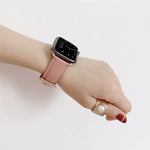 Dây đeo đồng hồ bằng da khâu kiểu đuôi V, dành cho Apple Watch 5 & 4 44mm / 3 & 2 & 1 42mm, dành cho Apple Watch Series 8&7 41mm / SE 2&6&SE&5&4 40mm / 3&2&1 38mm, dành cho Apple Watch Series 7 41mm / 6 & SE & 5 & 4 40mm / 3 & 2 & 1 38mm