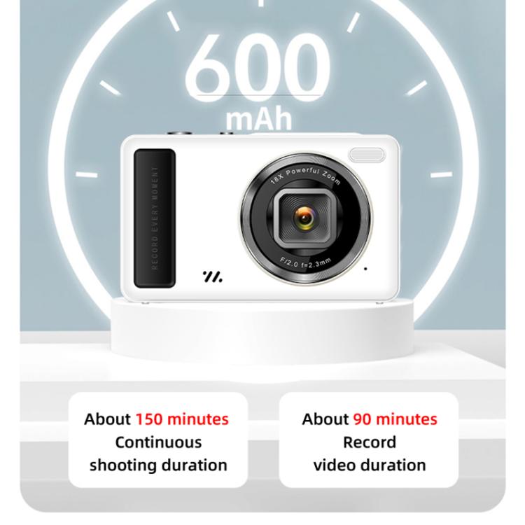 Máy ảnh kỹ thuật số DC15 2.4 inch zoom kỹ thuật số 18X quay video HD 4K, chụp ảnh 64MP