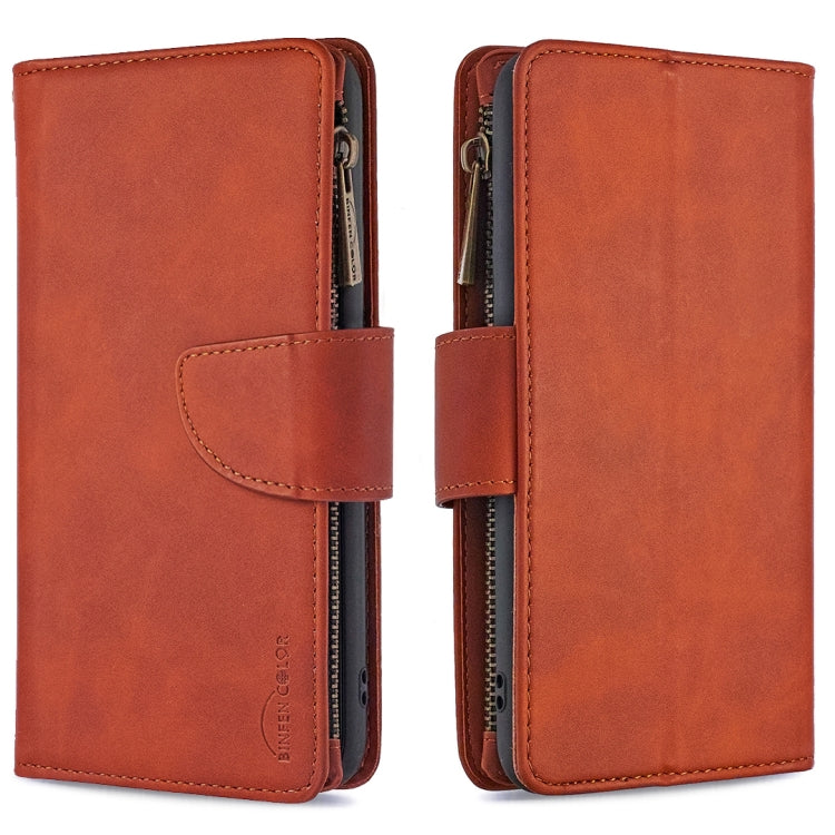 Skin Feel Detachable Magnetic Zipper Horizontal Flip PU Leather Case with Multi-Card Slots & Holder & Wallet & Photo Frame & Lanyard, For iPhone XR, For iPhone 8 Plus, For iPhone 11, For Xiaomi Redmi 9, For Xiaomi Redmi Note 8T, For Xiaomi Redmi Note 9