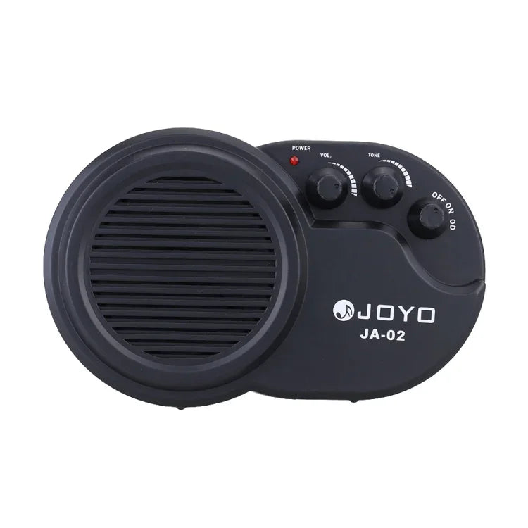 Ampli guitar mini JOYO JA-02 3W với loa, điều khiển âm lượng, âm sắc và méo tiếng, JA-02