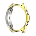 Ốp bảo vệ TPU mạ điện rỗng nửa vỏ, dành cho Samsung Galaxy Watch 3 41mm, dành cho Samsung Galaxy Watch 3 45mm