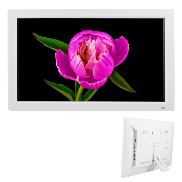 Khung ảnh kỹ thuật số màn hình LED 18.5 inch XCLT1850, phích cắm Mỹ, EU, Anh, Úc