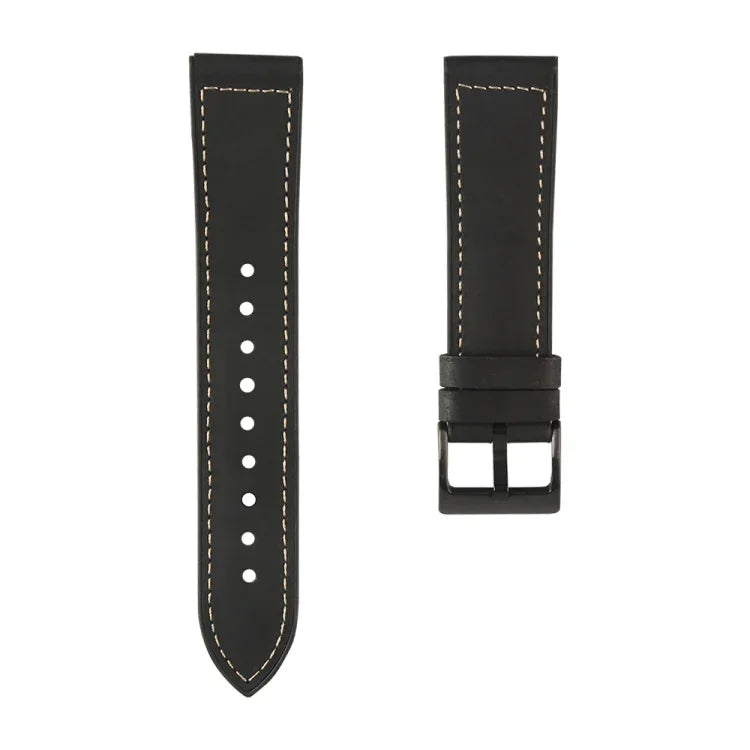 Dây thay thế TPU + da, Dành cho Samsung Galaxy Watch 3 41mm, Dành cho Samsung Galaxy Watch 3 45mm